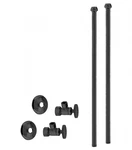 Westbrass A105KBN-62 5/8" X 3/8" Od 20" Bullnose Riser Supply Line Kit. Fixed Price $90.67.