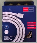 Grohe 28158000 Relexaflex 78" Shower Hose Starlight Chrome Damaged Box. Fixed Price $36.97.