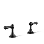 Kohler K-98068-4-BL Artifacts Bathroom Sink Lever Handles, Matte Black. Fixed Price $199.00.
