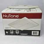 Nutone HD80NT Bathroon Laundry Ventilation Fan 80CFM 2.5 Sones New In Box. Fixed Price $69.69.