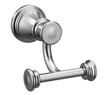 Moen YB6403CH Belfield Double Robe Hook, Chrome (scuffs/read). Fixed Price $19.95.
