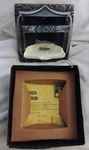 Vtg Amerock Monterey Antique Silver Recessed Bath Soap Dish Grab Bar Square Nos. Fixed Price $24.99.