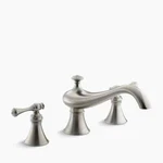 Kohler T16119-4A-BN Revival Deck-mount Tub Faucet Trim, Vibrant Brushed Nickel. Fixed Price $799.00.