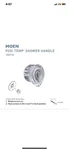 Moen 100710 Oem Replacement Posi-temp Bath-tub & Shower Knob Handle. Fixed Price $9.00.