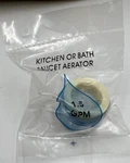 (qty 20) Water Saving 1.5 Gpm Kitchen Bath Faucet Aerator FA012CPB1. Fixed Price $24.50.