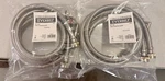 (4) Everbilt Stainless 4" Washing Machine Connectors, Polymer Coated 69003HD. Fixed Price $22.09.