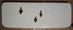 Small Specks. White! 21.5 X 8.25 Briggs 7401 7240 7340 Toilet Tank Lid Cover. Fixed Price $58.00.