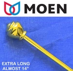 Moen Monticello New Oem Polished Brass Extra Long 14" Lift Rod For Bath Faucet. Fixed Price $45.98.