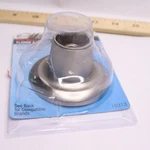 Danco 1/2 In. Adjustable Tub/shower Handle Flange Brushed Nickel. Fixed Price $6.10.