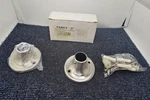 Pamex BSFSN-07: Flange For Spacious Shower Rod, Satin Nickel. Fixed Price $19.99.
