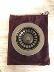 Rohl 735EB 1/2" Basket Strainer Without Remote Pop-up English Bronze. Fixed Price $109.99.
