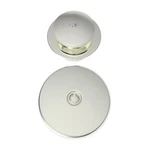 Brasstech 273/15 Kit-toe & FACEPLATE1SCR Polished Nickel Sink Drains. Fixed Price $132.30.