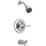 Delta 1-HANDLE Tub Shower Chrome-certified Refurbished. Fixed Price $59.67.