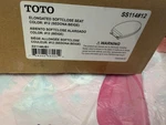 Toto SS114#12 Softclose Elongated Closed-front Toilet Seat W/lid, Sedona Beige. Fixed Price $99.95.
