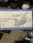 Homepointe Bathroom Sink Faucet Bright Chrome Centerset Lever 242110. Fixed Price $39.00.