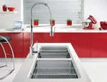 Franke Kubus 34-5/8" X 17-1/3" Double Basin Undermount 18-GAUGE Ss Kitchen Sink. Fixed Price $899.00.