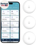 Water Leak Sensor 3 Pack, Zigbee Wireless Detector For Alarm System. Fixed Price $89.86.