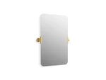 Kohler Castia Studio Mcgee 22.81X29.5 Brushed Brass Mirror - Box Damage. Fixed Price $349.00.