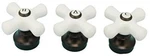 Porcelain Handle (3 Pieces) Fits Price Pfister Shower Faucet Oil Rubbed Bronz.... Fixed Price $65.50.