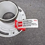 Oatey 43654 Inch Pvc Twist-n-set Replacement Toilet Closet Flange White. Fixed Price $18.50.