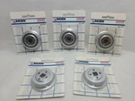 5X Moen Decorator Series Bath Accessory YA4711PM Escutcheon Platinum Lot- New.. Fixed Price $15.95.