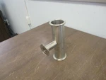 Advance Stainless Steel Sanitary BRA.1.0 (2) 2" Ends (1) 1" Used. Fixed Price $50.00.