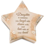 Pavilion Gift Company 19085 Daughter Keepsake Box, 3-3/4 By 4-INCH. Fixed Price $24.68.