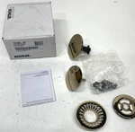 Kohler Pureflo Contemporary Push Button Cable Bath Drain Trim French Gold. Fixed Price $44.54.