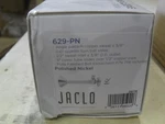 Jaclo 629-PN Angle Faucet Supply Kit Cross Handle Polished Nickel S1. Fixed Price $62.00.
