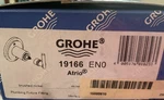 Grohe- 19166 Eno Atrio- Brushed Nickel- 2 Way Diverter Trim. Fixed Price $99.00.