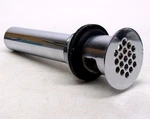 New Chrome Plated Straight Drain Without Pop Up 5" Tail Piece Lavatory Sink Kb. Fixed Price $16.19.