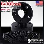 2PC 20 Thick Hub Centric Wheel Spacer 5X130 Cb 71.5MM 14X1.5 Fit Porsche Audi. Fixed Price $59.99.