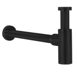 Nameeks Remer 958L-NO P-trap With Round Heavy Flange In Matte-black 1/4. Fixed Price $129.95.