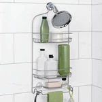 Zenith Zenna Home Satin Nickel Steel Shower Caddy 7542NN. Fixed Price $31.40.