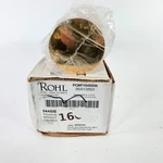 Rohl 5445IB Touch Seal Dome Drain Italian Brass 6" Tailpiece Non-slotted 1-1/4". Fixed Price $117.98.