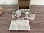 Delta Handles #H212NN Small Nickel & Porcelain Lever - Read. Fixed Price $29.99.