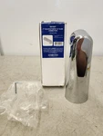 Jones Stephens D01027 7" Tub Spout With 1/2" Slide Connection - Chrome Plated. Fixed Price $23.99.