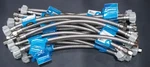 25 Pack Stainless Braided Toilet Supply Line 3/8" Comp X 7/8" Ballcock 16". Fixed Price $77.25.