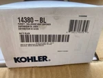 Kohler K-14380-BL Purist Wall Mounted Soap & Lotion Dispenser, Matte Black (new). Fixed Price $84.96.