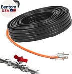 Heat Tape For Water Pipes Roof & Gutter Snow De-icing Cable 30 Feet 5 Watts. Fixed Price $77.28.