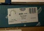 Grohe 28383AV0 Rainshower Rustic 10 Retro Arm Satin Nickel. Fixed Price $175.00.