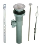 Plumb Pak PP820-70DSBN Brushed Nickel Plastic Lavatory Pop-up Assembly 1-1/4 In.. Fixed Price $18.62.