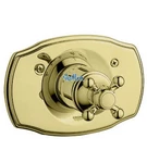 Grohe 19615R00 Seabury Thermostatic Valve Trim With Cross Handle, Polished Brass. Fixed Price $599.00.