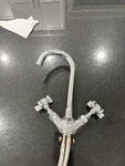 Rohl Nicolazzi San Julio 1-HOLE Faucet Spoke Handles In Chrome. Fixed Price $550.00.
