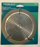 Peerless Universal Strainer - 5 3/4" Diameter Drain Cover Stainless Steel PRL047. Fixed Price $17.99.