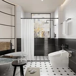 Naiture Stainless Steel Straight Shower Curtain Rod 4 Sizes 6 Finishes. Fixed Price $91.99.