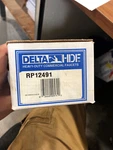 Delta RP12491 - Set Of Wrist Blade Handles Chrome. Fixed Price $40.00.
