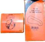 Pasco 1/2" Cwt Slip Fit Chrome Tub Spout #1136 & Overflow Trip Lever Plate 1150. Fixed Price $5.99.