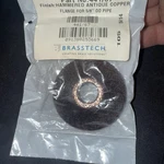 Brasstech 441/67 Shallow Pipe Flange 5/8 In. I.d. Hammered Antique Copper. Fixed Price $7.99.