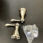 Pfister Handle Set Polished Nickel HHL-M0BD V6. Fixed Price $9.99.